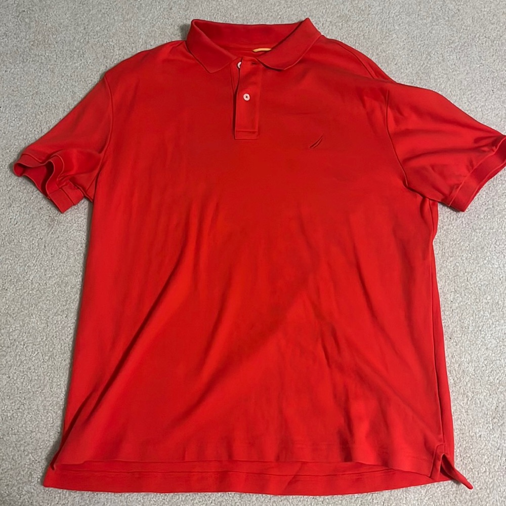 Nautica Comfort Fit Cotton Polo - Size L